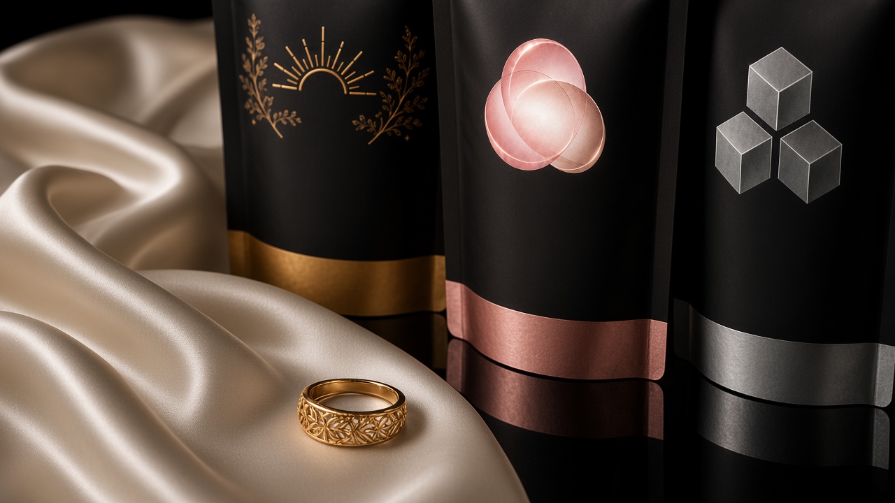 The pouch and a ring