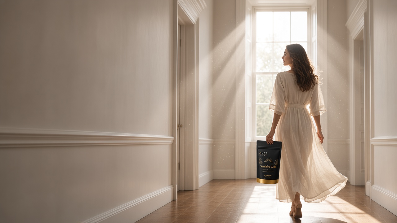 Leaving the house with Sunshine Gold
