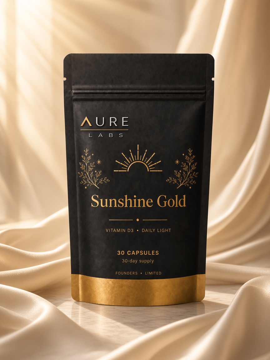 Sunshine Gold monthly pouch