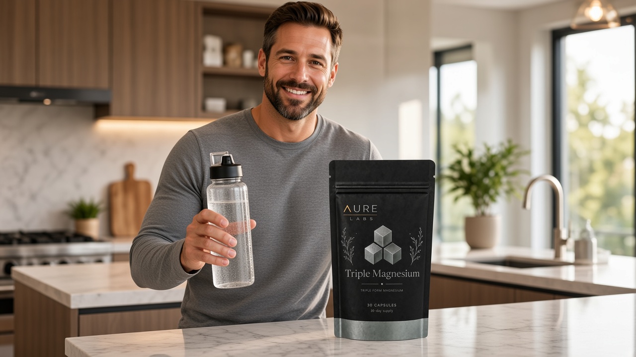 Taking Triple Magnesium in the kitchen