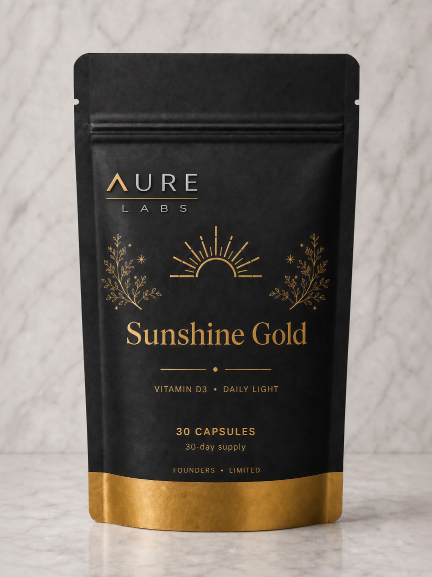 Sunshine Gold monthly pouch